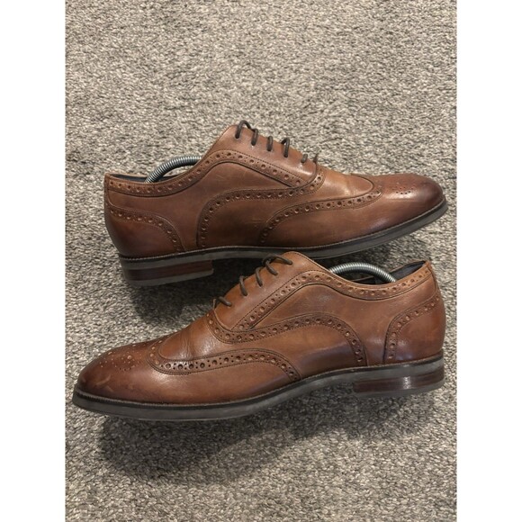 Cole Haan Oxford Dress Shoes Men’s 11 Grand 360 2.0 Wing Tip Tan C29999